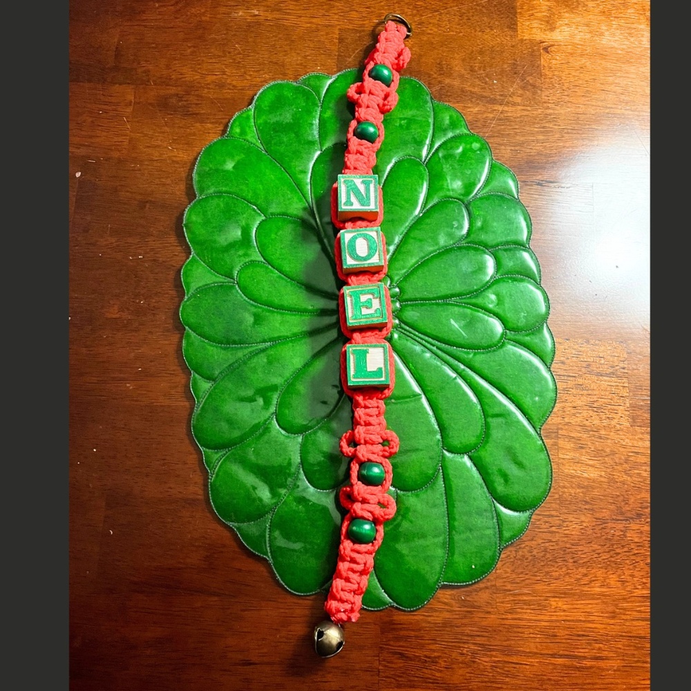 Retro 1970's Macrame Noel Decor